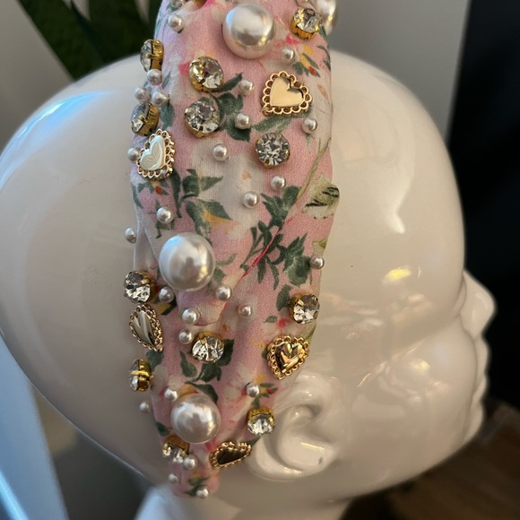 NWOT Lele Sadoughi x Loveshackfancy headband - Picture 2 of 3